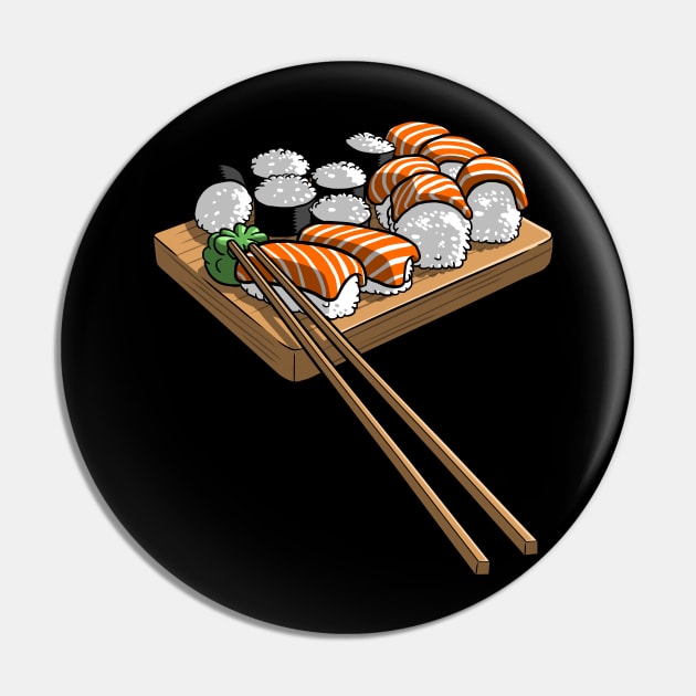 Sushi chopsticks Pin by albertocubatas