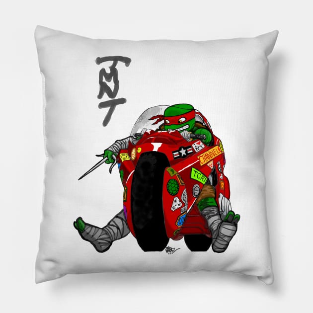 RAPHAEL! Pillow by ArtofBJF