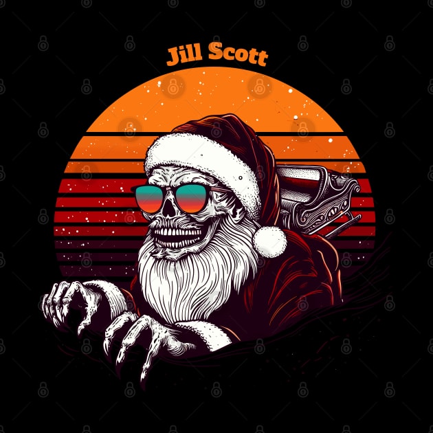 JILL SCOTT // VINTAGE SANTA by Typospecia