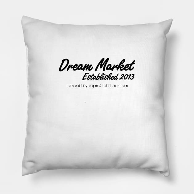 Dream Market Darknet Marketplace - Onion Pillow by willpate