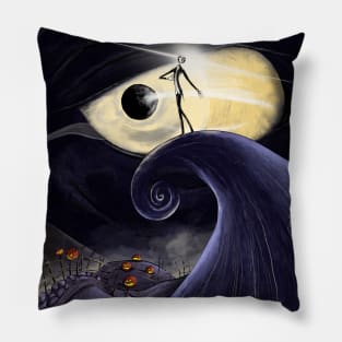 The ghost before Christmas Pillow