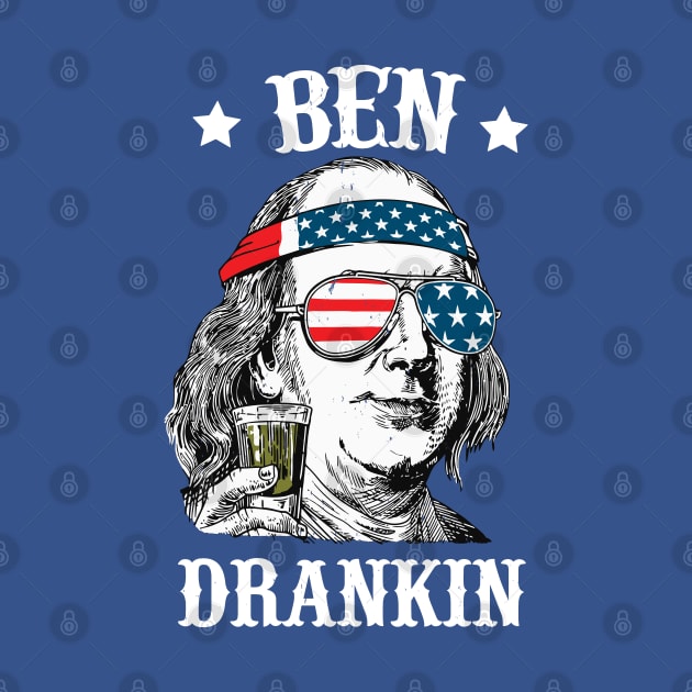 Ben Drankin - USA Benjamin Franklin by BodinStreet