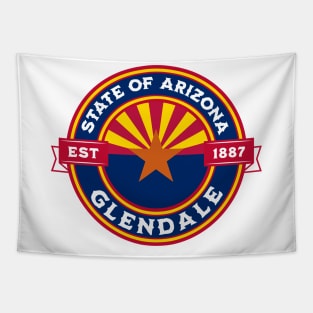 Glendale Arizona State Flag Design Tapestry