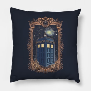 Antique Tardis Pillow