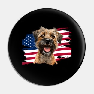 Border Terrier Pin