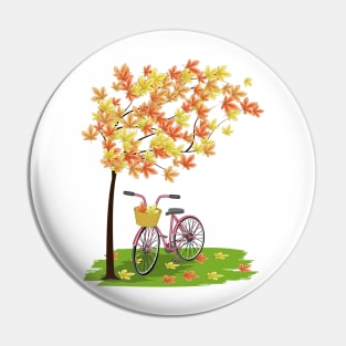 Autumn Tree Pin