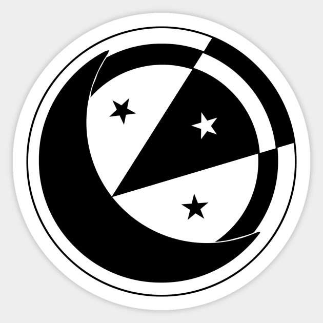 Crescent moon png icon sticker