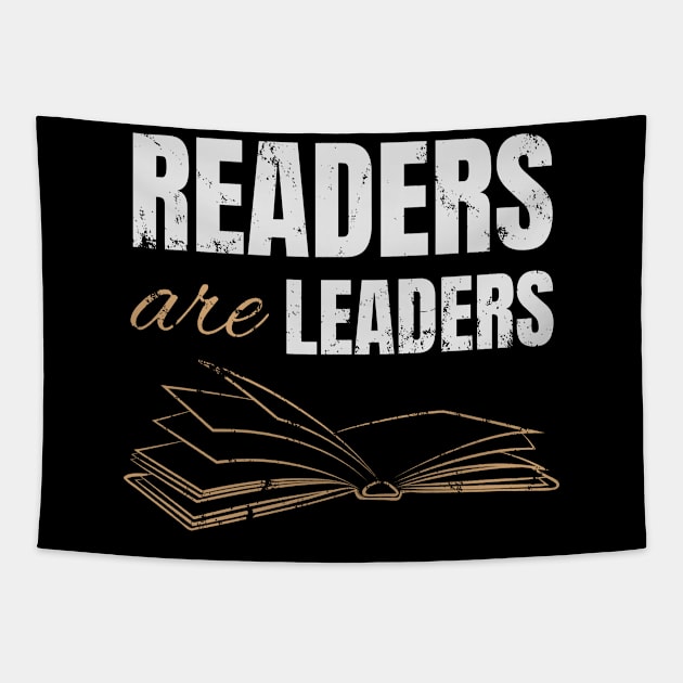 Reading Leader Books Literature Saying Gift Tapestry by JeZeDe