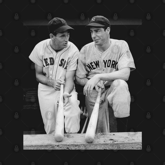 Ted Williams joe dimaggio by Fabulous Fresh Fashions