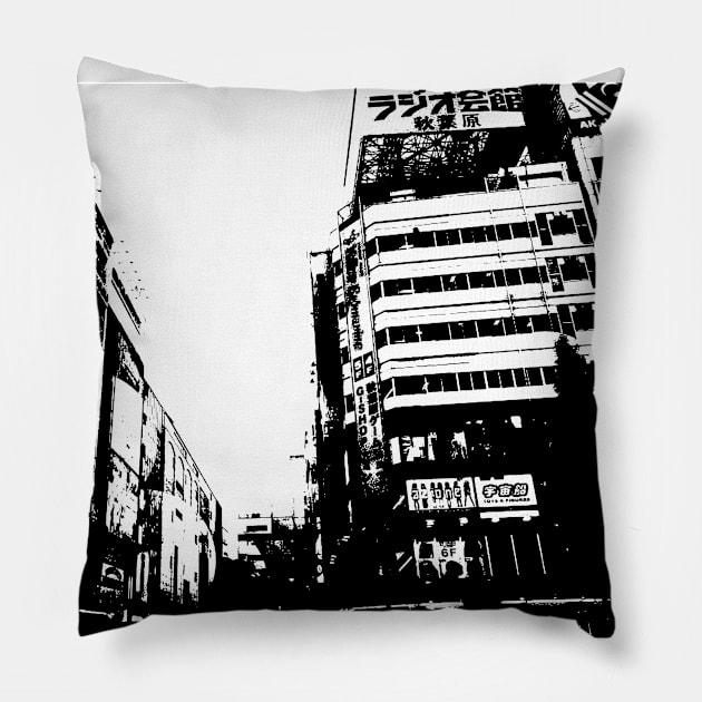 秋葉原 - Akihabara Pillow by Neon Bang Bang