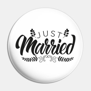 Just Married Pin