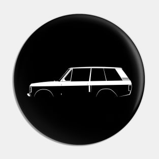 Range Rover (1970) Silhouette Pin