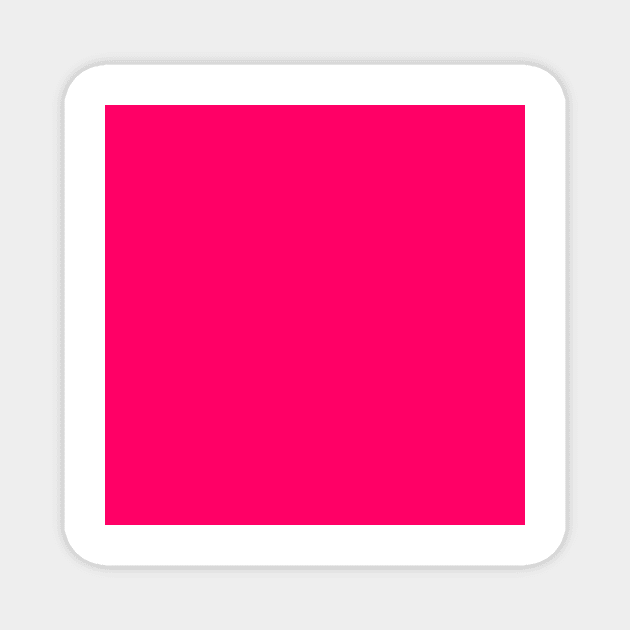 Bright Fluorescent Pink Neon Canvas Print by PodArtist