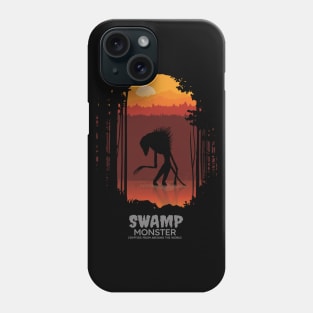 Swamp Monster Local Hunter Phone Case