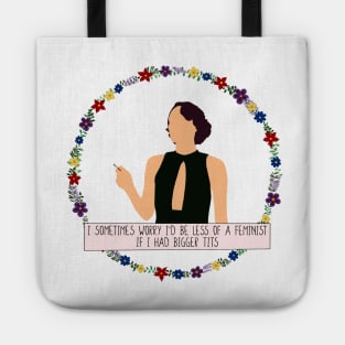 Minimalist Fleabag Feminist Quote Tote