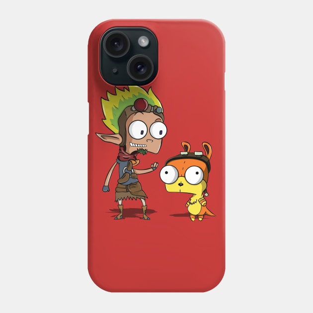 Invader Jak Phone Case by Creative Wiz