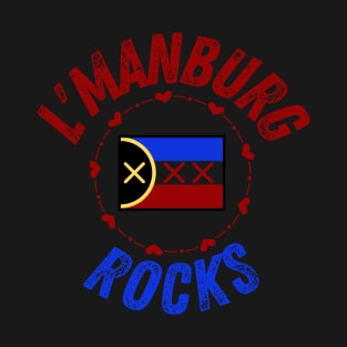 Lamnburg Rocks Distressed T-Shirt