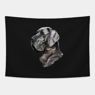 Great Dane Blue Beauty Tapestry