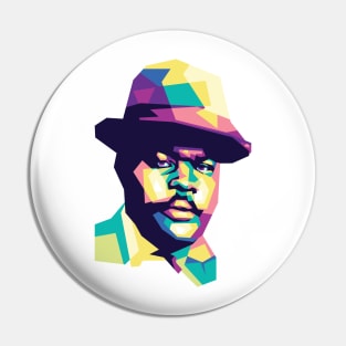 Marcus Garvey wpap fullcollor Pin