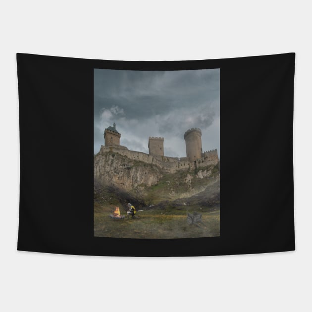 Castle Tapestry by Shaheen01