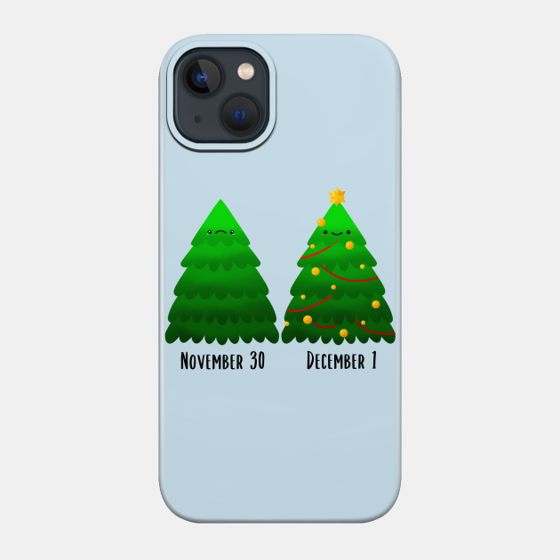 A Christmas Tree Miracle - Christmas Tree Gifts - Phone Case