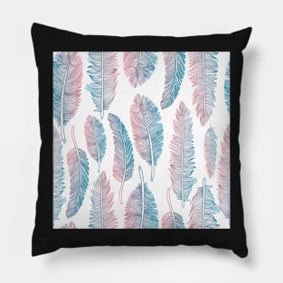 Colorful Feather Ornaments | Urban Finery Pillow