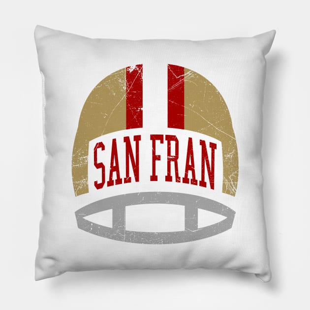 San Fran Retro Helmet - White Pillow by KFig21