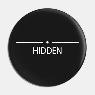 Hidden Pin