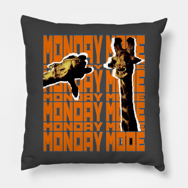 Monday mood Pillow by mohamed705