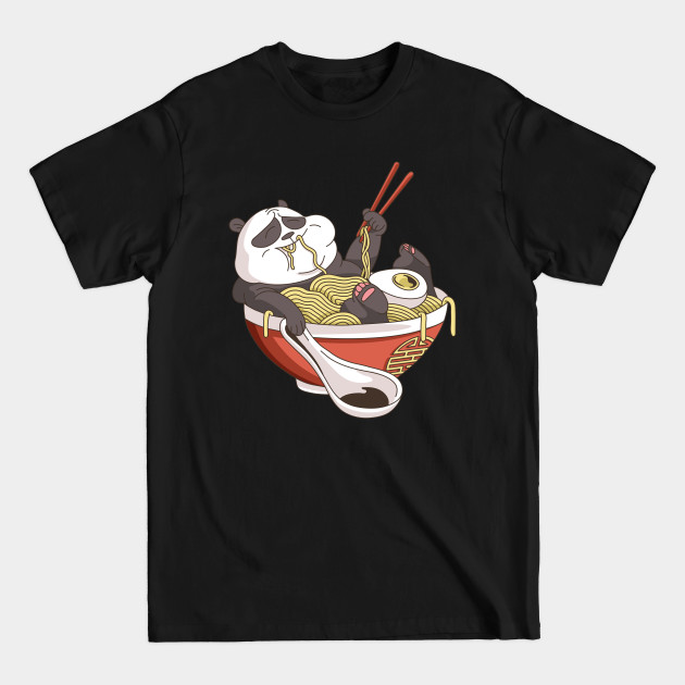 Disover Panda Ramen - Ramen Noodles - T-Shirt