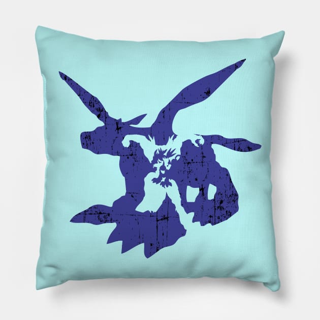 Blue Blaster Pillow by ZandryX