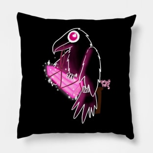 Raven Love Pillow