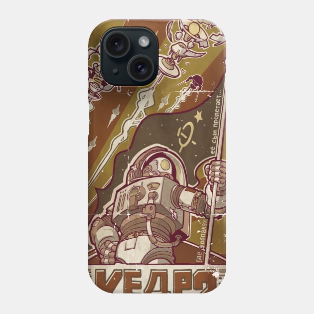 Kosmoavt Kedr Phone Case by sketchboy01