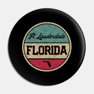 Ft Fort Lauderdale Florida 70'S 80'S Pin