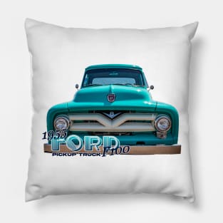 1955 Ford F100 Pickup Truck Pillow