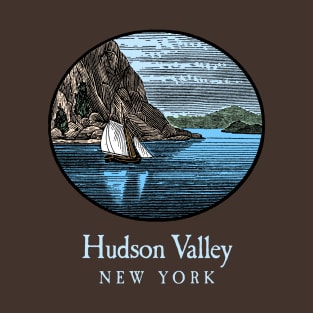 Hudson River Valley Storm King For Dark Backgrounds T-Shirt