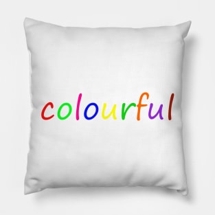 Colourful Pillow