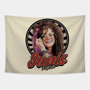 Vintage 80s Janis Joplin Tapestry