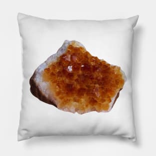 Citrine Wealth Spiritual Manifestation Pillow