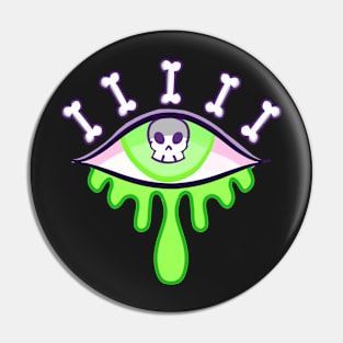 Death Eyes Pin