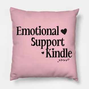 Emotional Support Kindle Sticker Pillow