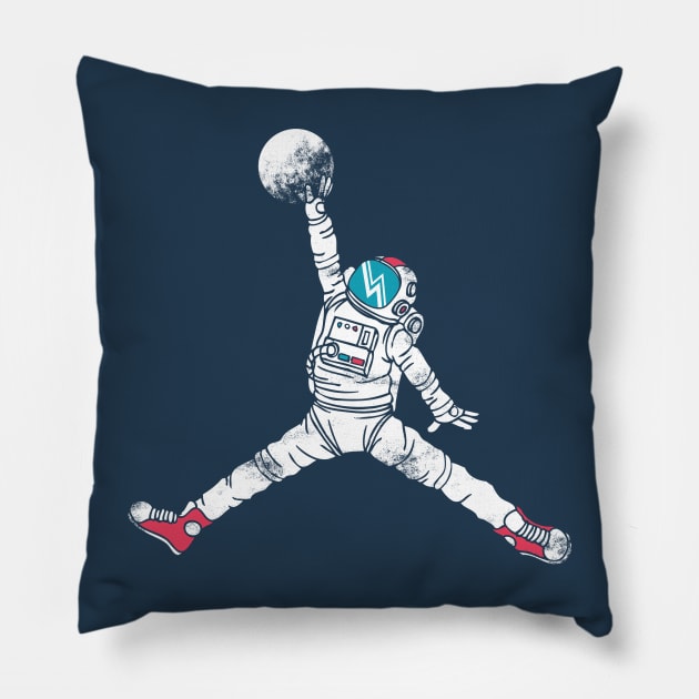 Space Dunk Pillow by StevenToang