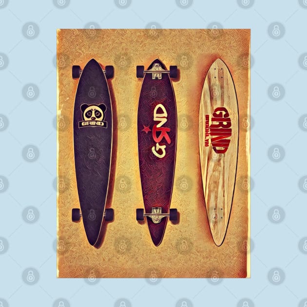 Grind Long Boards by Digz