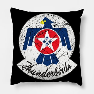 Thunderbirds USAF Vintage Pillow