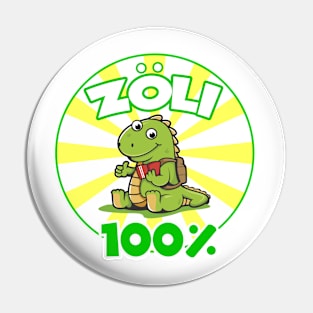 Zöli 100% Dinosaur Children Design Pin