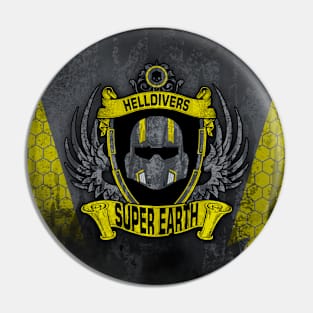 Super Earth - Crest Pin