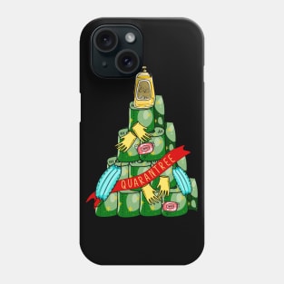 Quarantree 2020 Quarantine Christmas Tree Phone Case