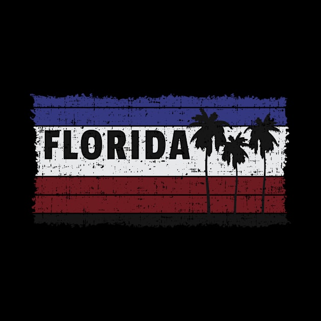 Florida USA State Palm Trees Tallahassee Miami Orlando South Beach Design Gift Idea by c1337s