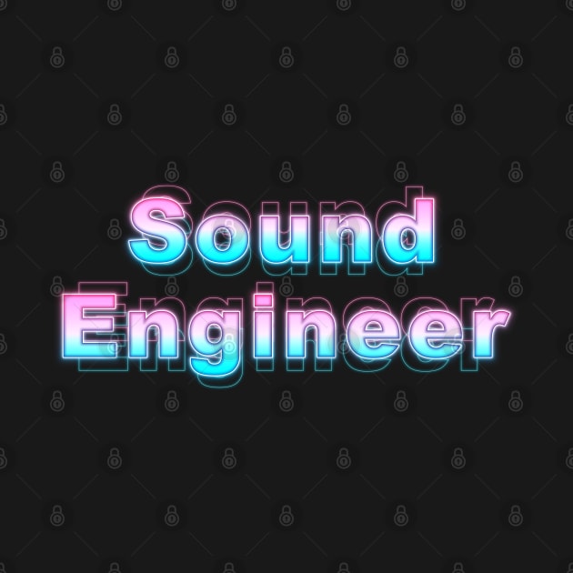 Sound engineer by Sanzida Design