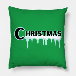 christmas snow Pillow